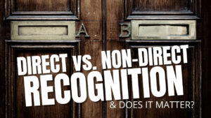 Direct vs. Non-Direct Recognition