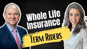 whole life term riders
