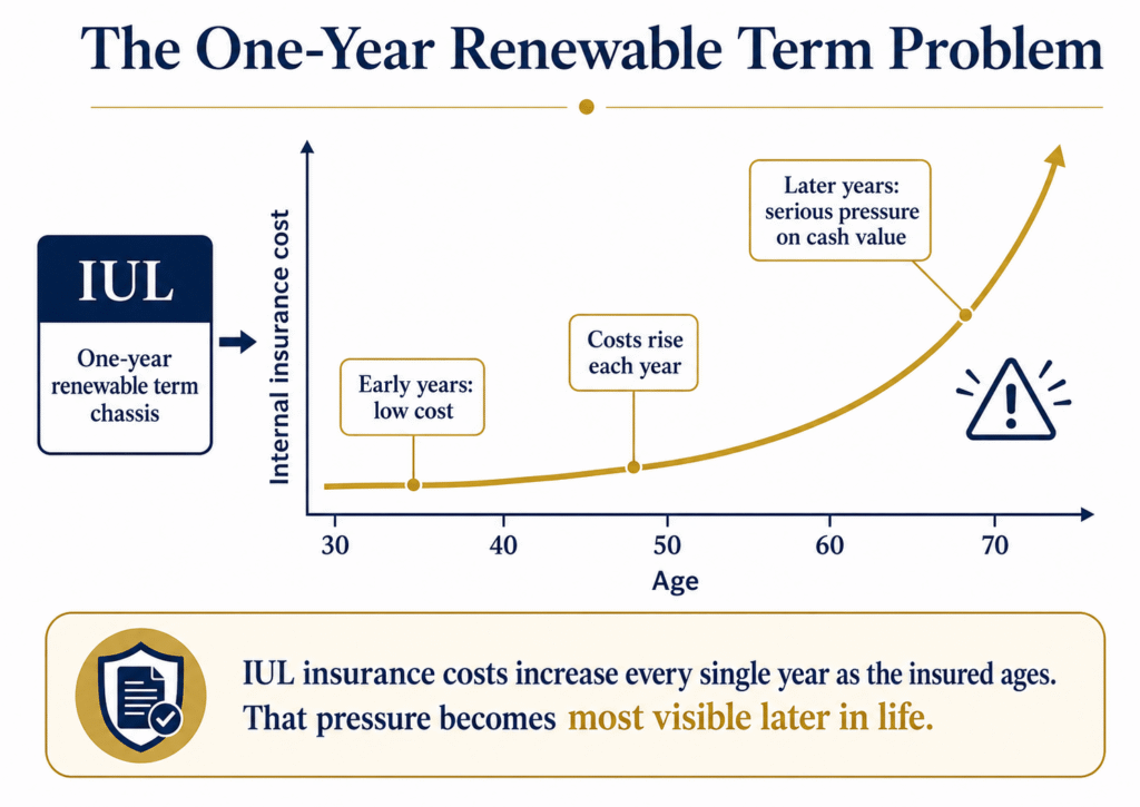 One-Year Renewable Term Problem