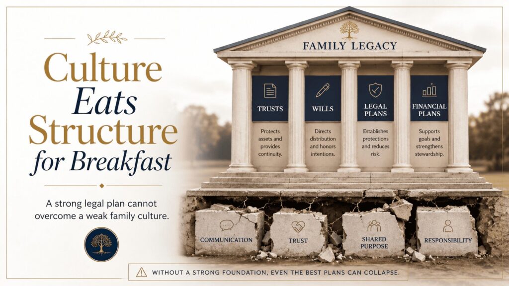 Culture Eats Structure for Breakfast