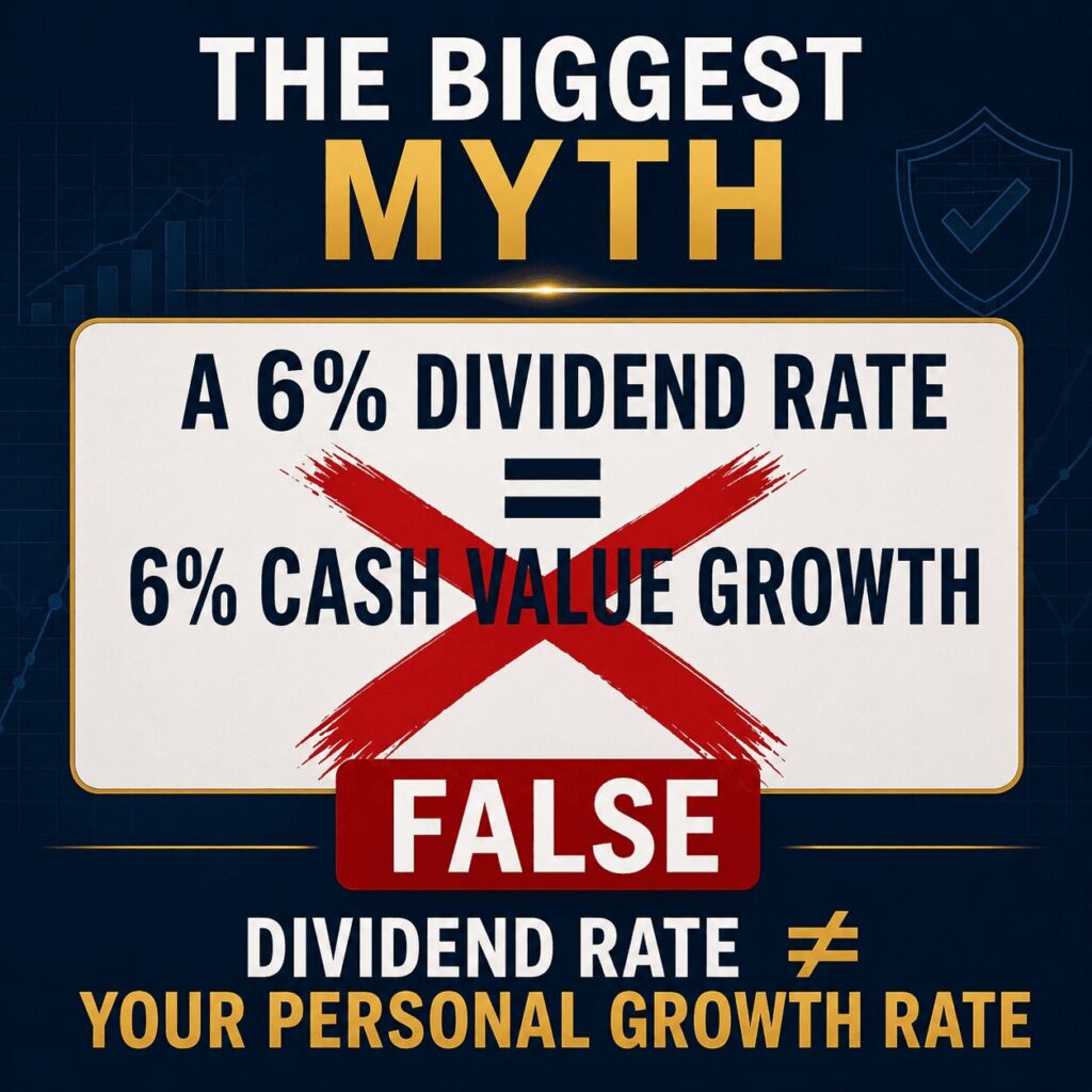Myth about dividend rates