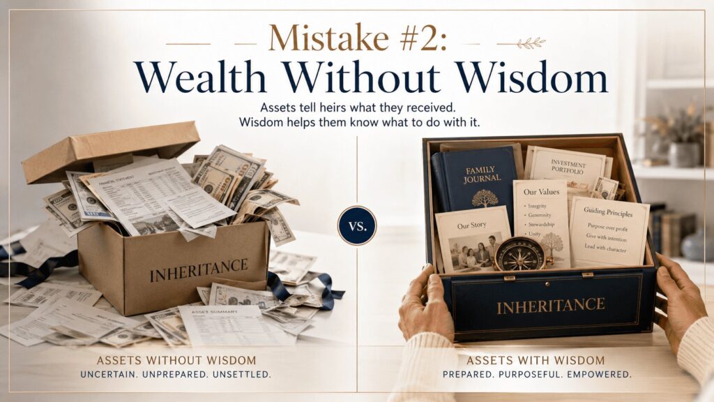 Wealth Without Wisdom
